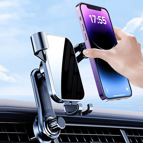Universal Car Dashboard Mount Clip Cell Phone Holder Cradle JD3 Black