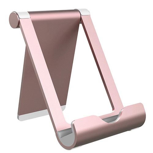 Universal Cell Phone Stand Smartphone Holder for Desk K21 Rose Gold