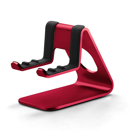 Universal Cell Phone Stand Smartphone Holder for Desk K25 Red