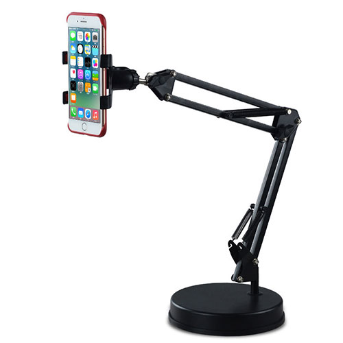 Universal Cell Phone Stand Smartphone Holder for Desk K34 Black