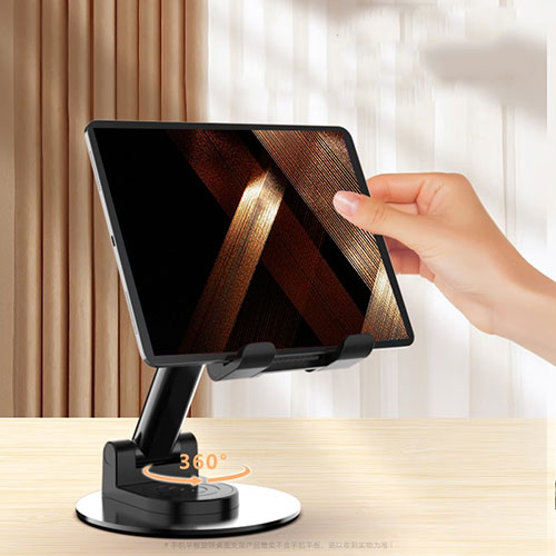 Universal Cell Phone Stand Smartphone Holder for Desk N15 Black