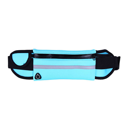 Universal Gym Sport Running Jog Belt Loop Strap Case L05 Sky Blue