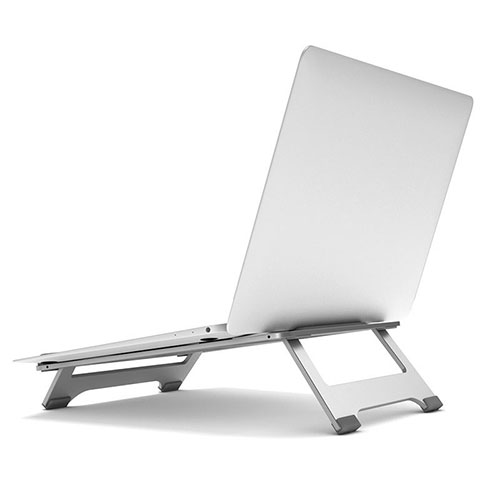 Universal Laptop Stand Notebook Holder K05 for Apple MacBook Pro 13 inch (2020) Silver
