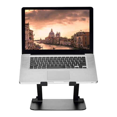 Universal Laptop Stand Notebook Holder S08 for Apple MacBook Air 13 inch Black