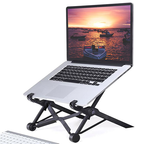 Universal Laptop Stand Notebook Holder S14 for Apple MacBook Air 11 inch Black
