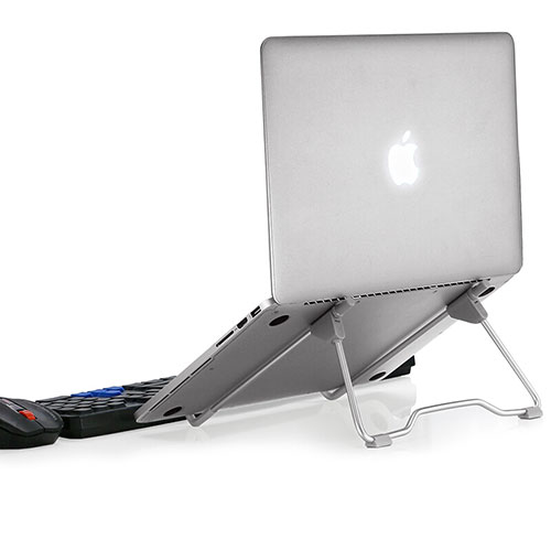 Universal Laptop Stand Notebook Holder S15 for Apple MacBook Pro 13 inch Retina Silver