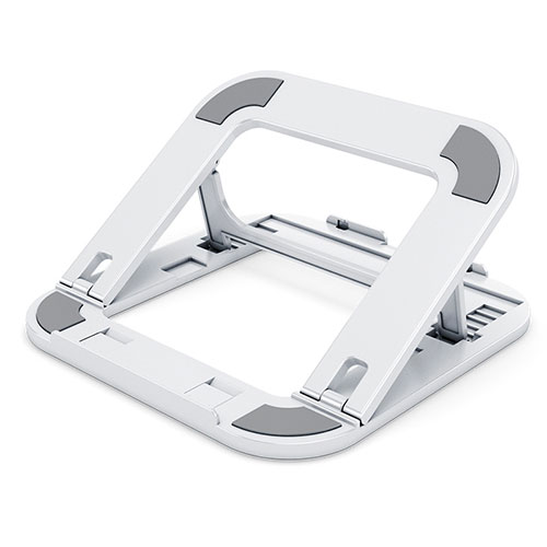 Universal Laptop Stand Notebook Holder T02 for Samsung Galaxy Book Flex 15.6 NP950QCG White