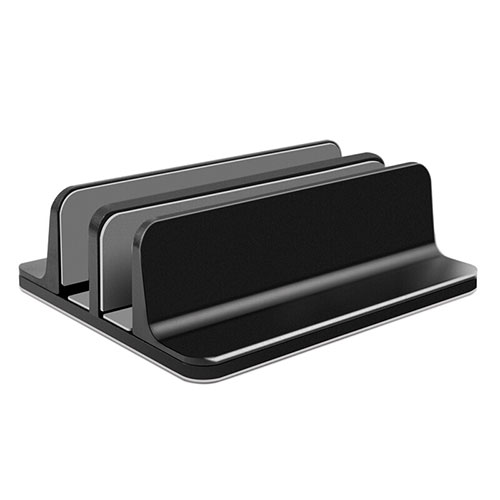 Universal Laptop Stand Notebook Holder T06 for Samsung Galaxy Book Flex 15.6 NP950QCG Black