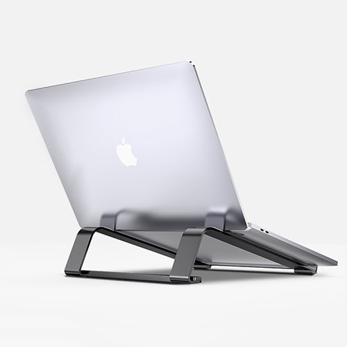 Universal Laptop Stand Notebook Holder T10 for Apple MacBook Air 13 inch (2020) Gray