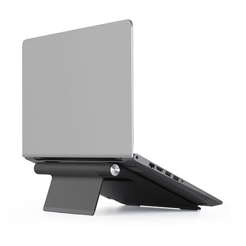 Universal Laptop Stand Notebook Holder T11 for Samsung Galaxy Book Flex 15.6 NP950QCG Black