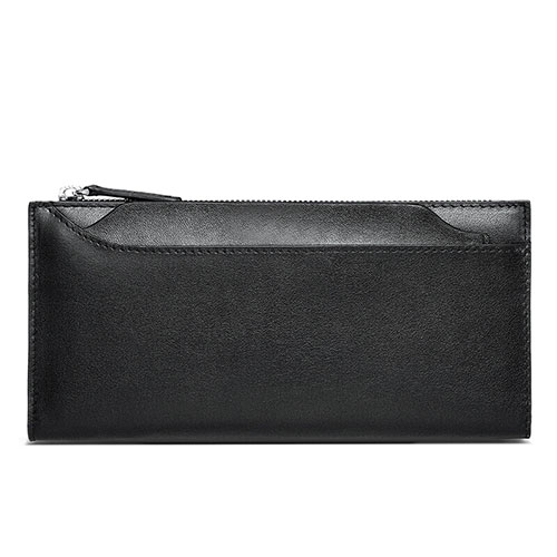 Universal Leather Wristlet Wallet Handbag Case H30 Black