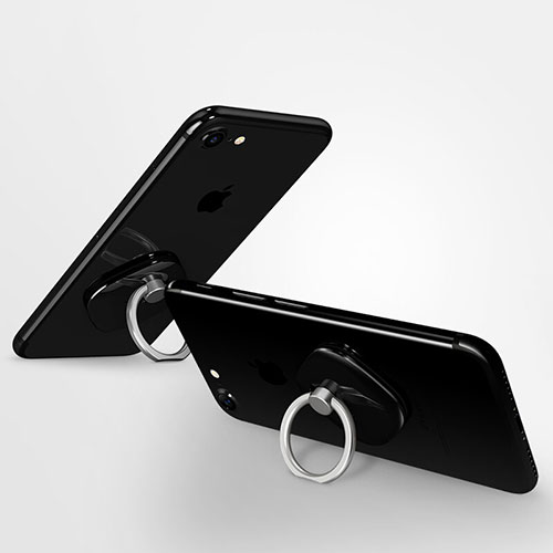 Universal Mobile Phone Finger Ring Stand Holder R02 Black