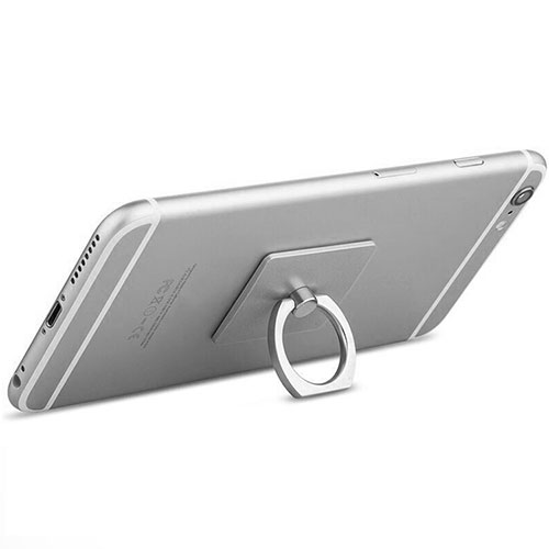 Universal Mobile Phone Finger Ring Stand Holder Z01 Silver