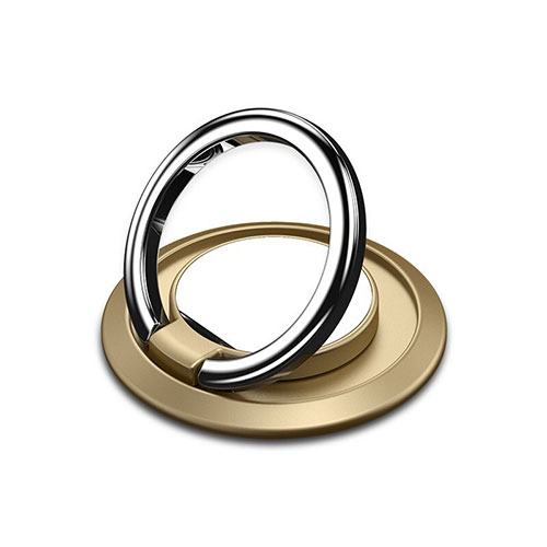 Universal Mobile Phone Magnetic Finger Ring Stand Holder H10 Gold