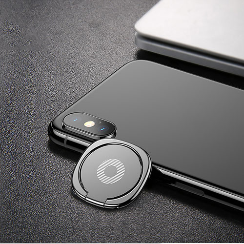 Universal Mobile Phone Magnetic Finger Ring Stand Holder Z02 Silver