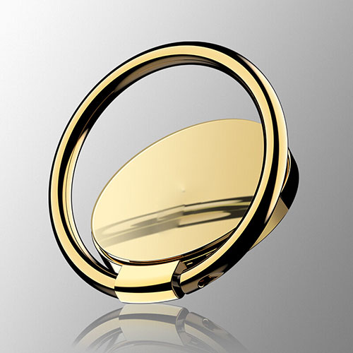 Universal Mobile Phone Magnetic Finger Ring Stand Holder Z16 Gold