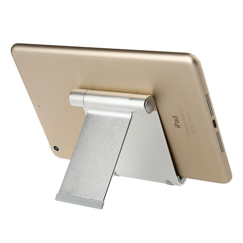 Universal Tablet Stand Mount Holder T27 for Xiaomi Mi Pad 4 Plus 10.1 Silver