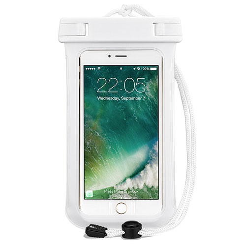 Universal Waterproof Cover Dry Bag Underwater Pouch White