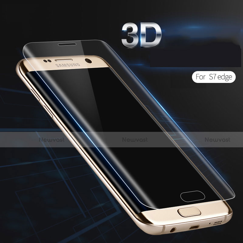 3D Tempered Glass Screen Protector Film for Samsung Galaxy S7 Edge G935F Clear