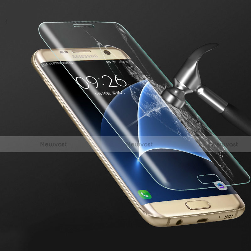 3D Tempered Glass Screen Protector Film for Samsung Galaxy S7 Edge G935F Clear