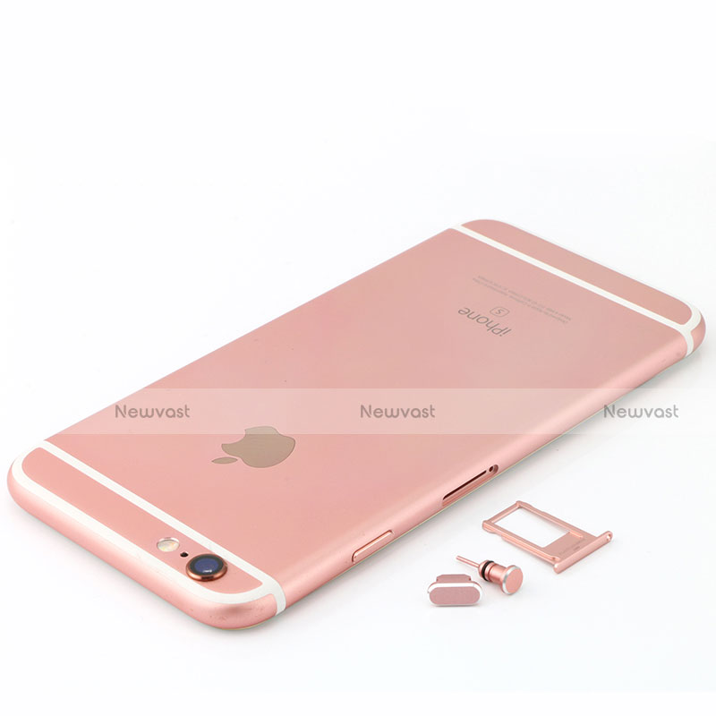 Anti Dust Cap Lightning Jack Plug Cover Protector Plugy Stopper Universal J04 for Apple iPad Pro 12.9 (2020) Rose Gold