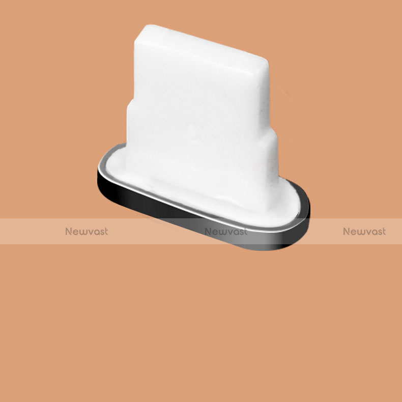 Anti Dust Cap Lightning Jack Plug Cover Protector Plugy Stopper Universal J07 for Apple iPhone 14 Pro Black