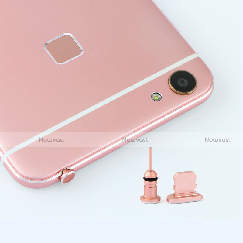 Anti Dust Cap Micro USB Plug Cover Protector Plugy Android Universal C02 Rose Gold