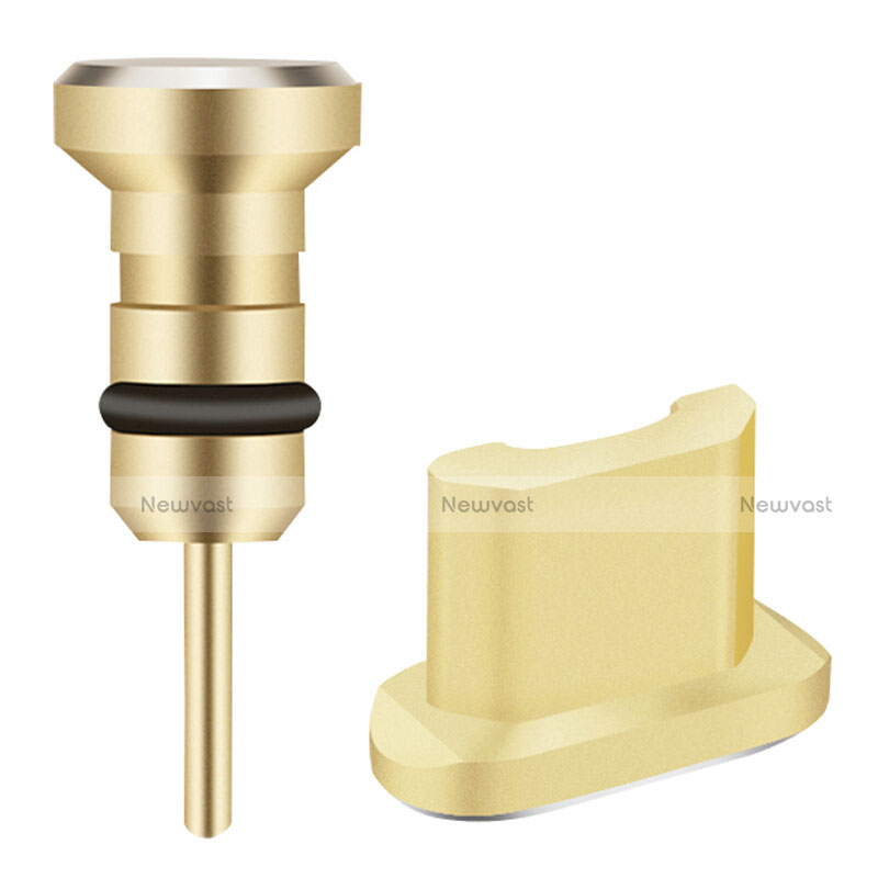 Anti Dust Cap Micro USB Plug Cover Protector Plugy Android Universal Gold