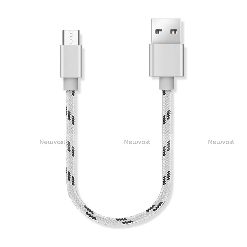 Charger Micro USB Data Cable Charging Cord Android Universal 25cm S05