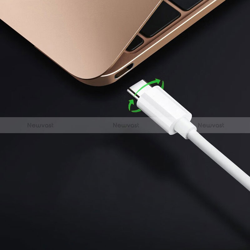 Charger Micro USB Data Cable Charging Cord Android Universal 2A H02 for Apple iPad Pro 12.9 (2022) White