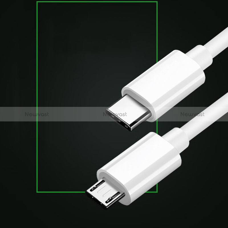 Charger Micro USB Data Cable Charging Cord Android Universal 2A H02 White