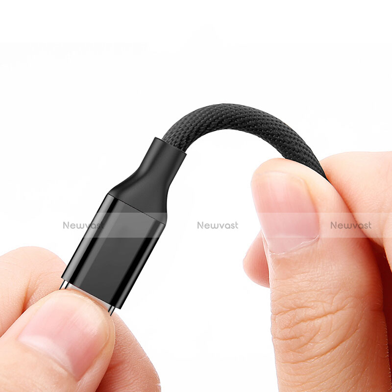 Charger Micro USB Data Cable Charging Cord Android Universal A15 Black