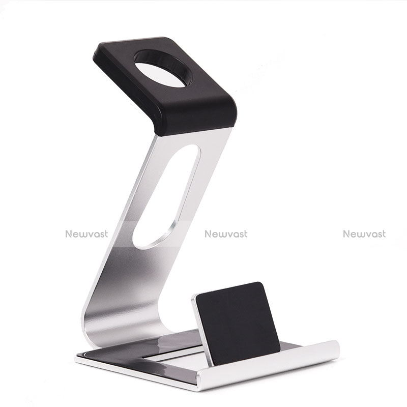 Charger Stand Holder Charging Docking Station C02 for Apple iWatch 2 38mm Silver