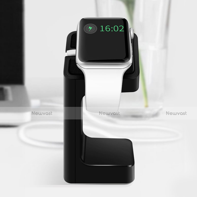 Charger Stand Holder Charging Docking Station C04 for Apple iWatch 38mm Black