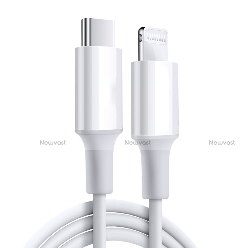 Charger USB Data Cable Charging Cord C02 for Apple iPad Pro 11 (2020) White