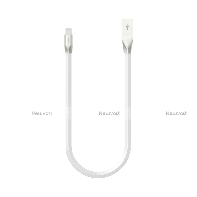 Charger USB Data Cable Charging Cord C06 for Apple iPhone 13 White