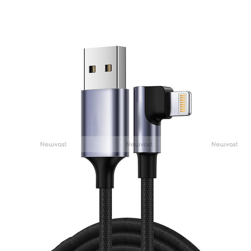 Charger USB Data Cable Charging Cord C10 for Apple iPad Air 10.9 (2020) Black