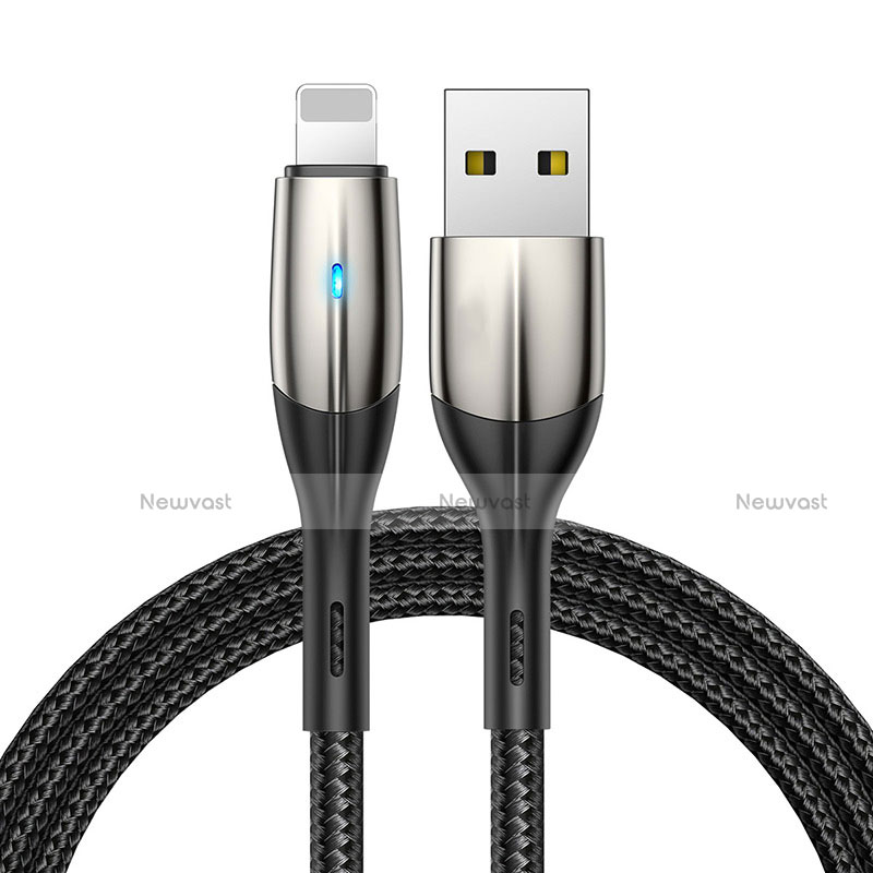 Charger USB Data Cable Charging Cord D09 for Apple iPad Air 3 Black