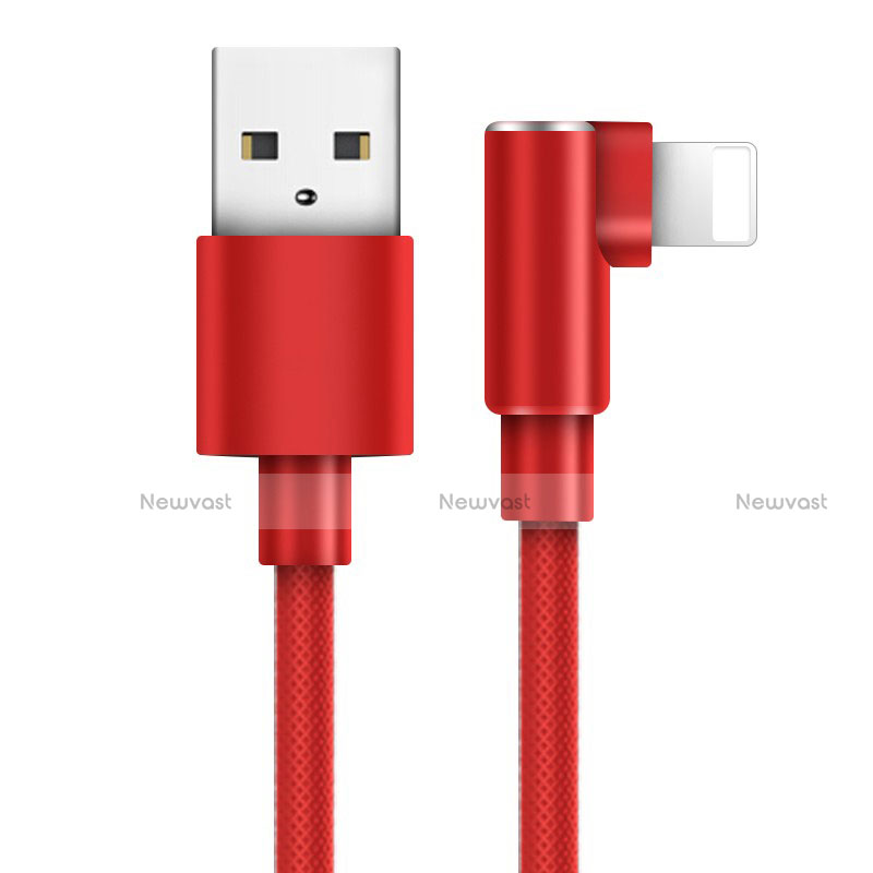 Charger USB Data Cable Charging Cord D17 for Apple iPad 2 Red