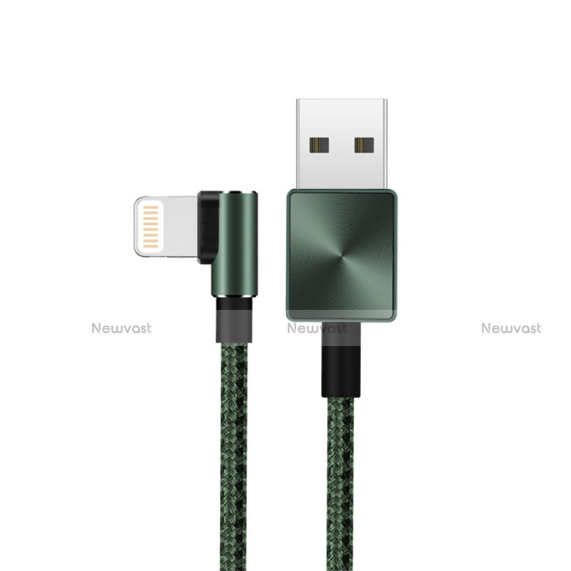Charger USB Data Cable Charging Cord D19 for Apple iPad 3 Green