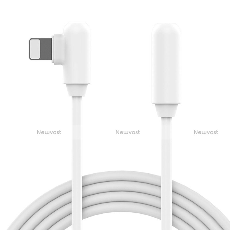 Charger USB Data Cable Charging Cord D22 for Apple iPhone 14 Plus White