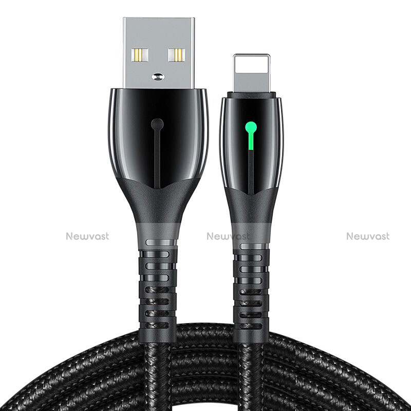 Charger USB Data Cable Charging Cord D23 for Apple iPad 3 Black