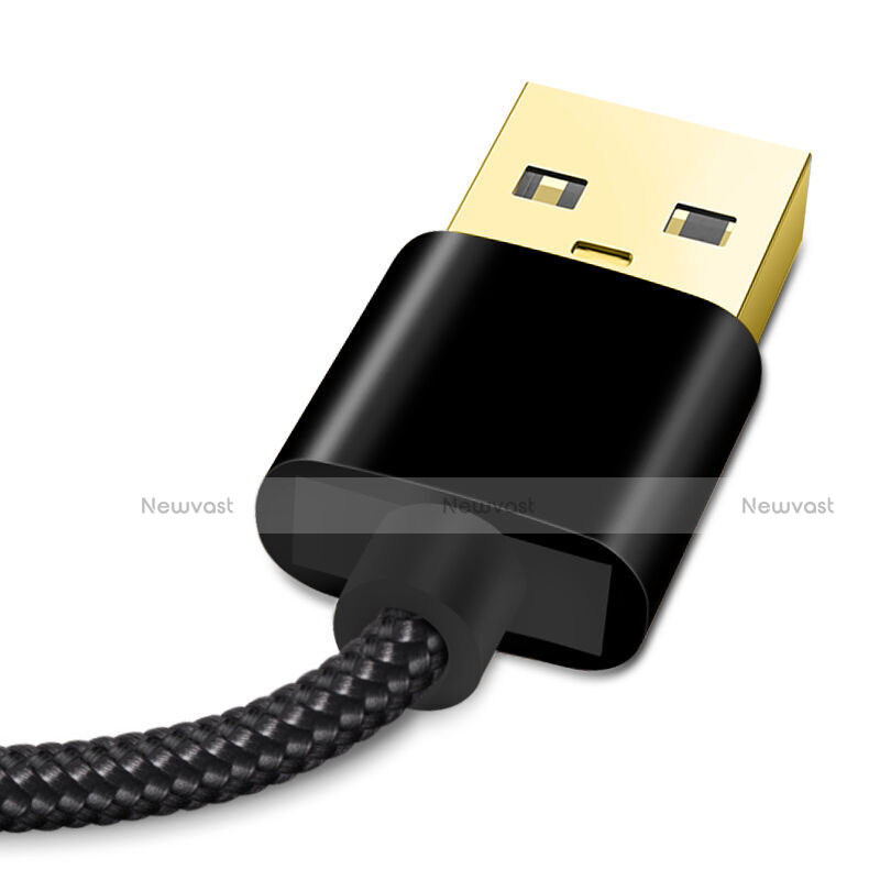 Charger USB Data Cable Charging Cord L02 for Apple iPad Air Black