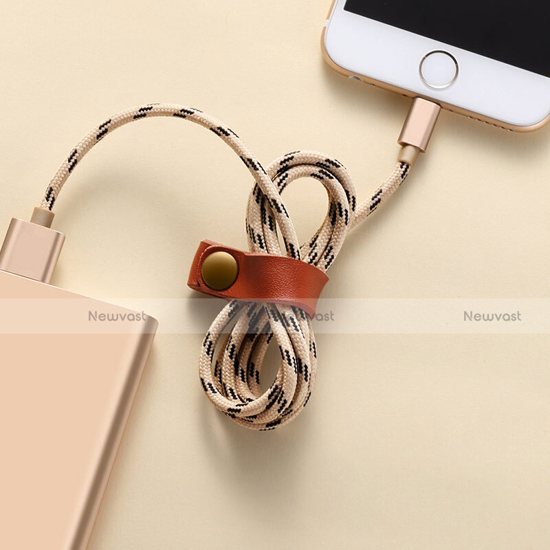 Charger USB Data Cable Charging Cord L05 for Apple iPhone 11 Pro Gold