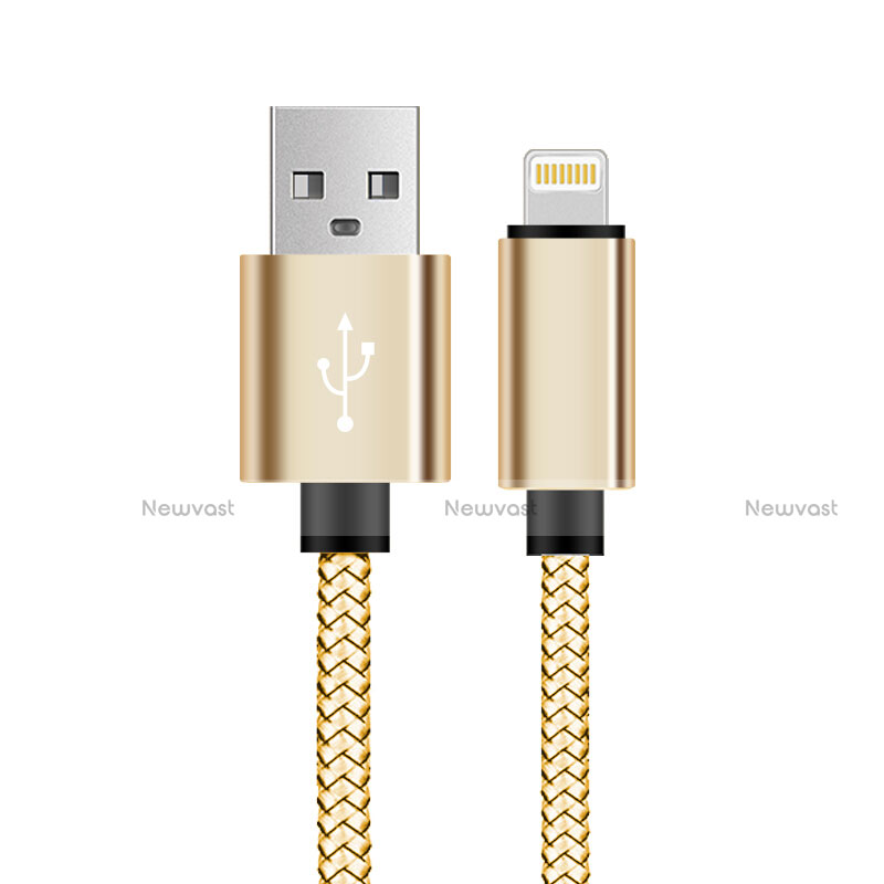 Charger USB Data Cable Charging Cord L07 for Apple iPad Air 3 Gold