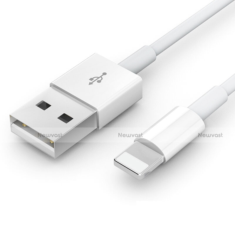 Charger USB Data Cable Charging Cord L09 for Apple iPhone 13 Mini White