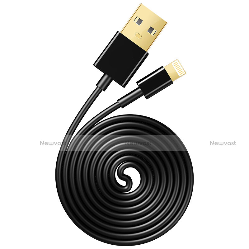 Charger USB Data Cable Charging Cord L12 for Apple iPhone 14 Black