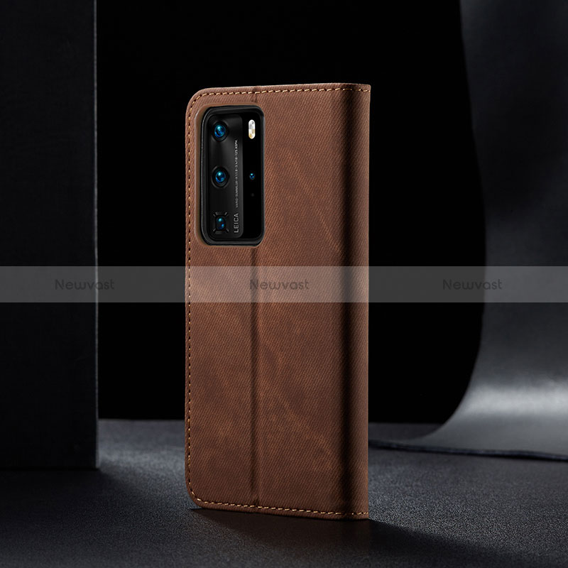 Cloth Case Stands Flip Cover B01S for Huawei P40 Pro