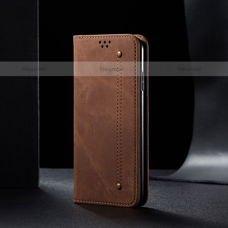 Cloth Case Stands Flip Cover B01S for Samsung Galaxy M21