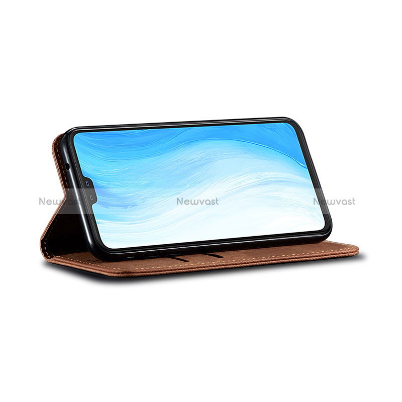 Cloth Case Stands Flip Cover B01S for Vivo V20